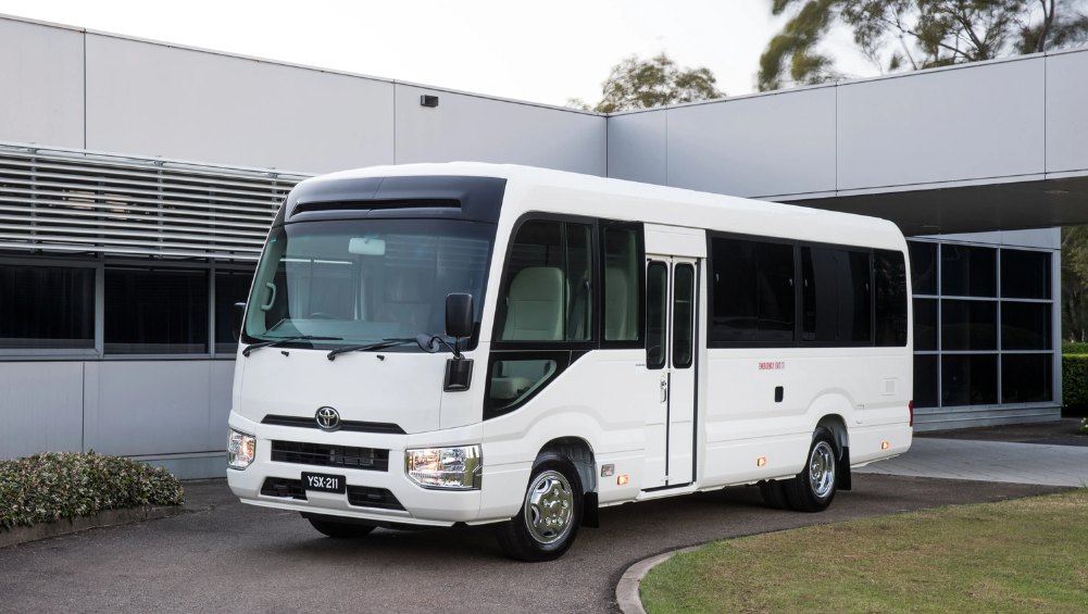 Toyota 27 seats Coaster for rent